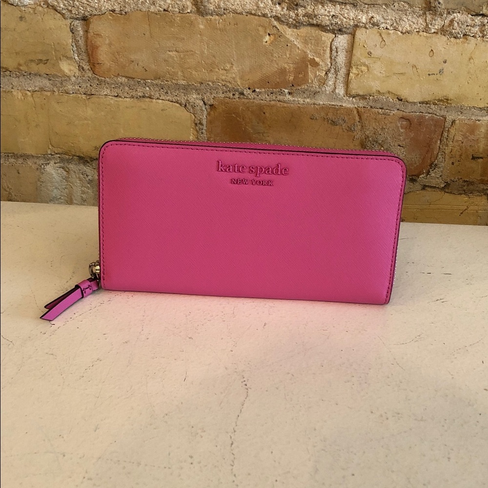 NWT Kate Spade Pink Wallet